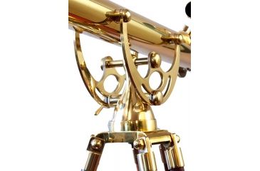 Image of Olivon Brass 60mm Objective Lens Diameter 900mm Focal Length Telescope, Brass, Large OLBR60900-US