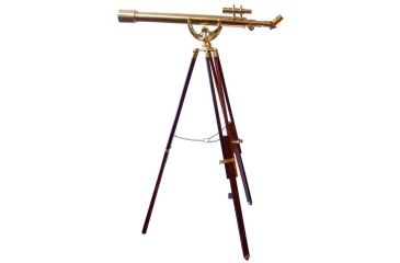 Image of Olivon Brass 60mm Objective Lens Diameter 900mm Focal Length Telescope, Brass, Large OLBR60900-US