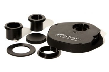 Image of Olivon Filter 1.25in 5-Piece Wheel Kit with 5 Filters, Black, Small OLFW5F-US