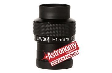 Image of Olivon Super Wide 80 deg 15mm 2in  Eyepiece, Black, Small OLSW15-US