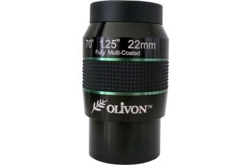 Image of Olivon Wide-Angle 70 deg  22mm 1.25in Eyepiece, Black, Small OLIVLX22-US