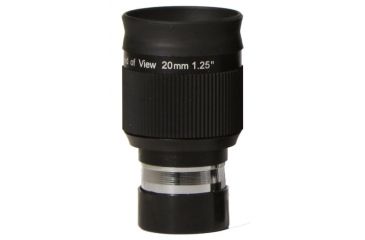 Image of Olivon Wide-Angle Plossl 58 deg  HD 20mm 1.25in Eyepiece, Black, Small OLIV2058-US