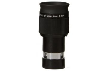 Image of Olivon Wide-Angle Plossl 58 deg  HD 4mm 1.25in Eyepiece, Black, Small OLIV458-US