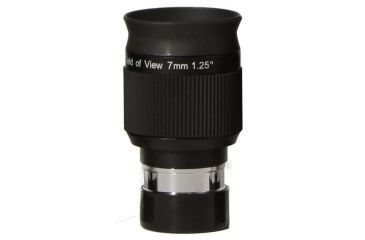 Image of Olivon Wide-Angle Plossl 58 deg  HD 7mm 1.25in Eyepiece, Black, Small OLIV758-US