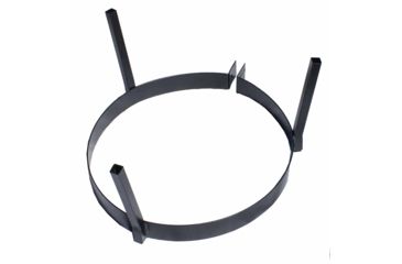 Image of On Time Wildlife Feeders Barrel Ring, 32 Gal, Black 00701