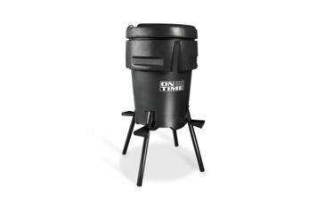 Image of On Time Wildlife Feeders Buckeye Gravity Feeder, 600 Lb, Black 71546