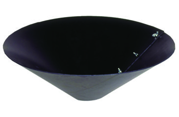Image of On Time Wildlife Feeders Internal Plastic Barrel Funnel, Black 00803