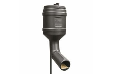 Image of On Time Wildlife Feeders T Post Gravity Feeder, 80 Lb, Black, 71800