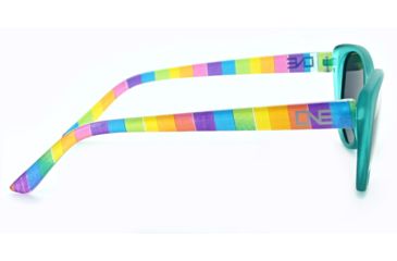 Image of One Kitten Sunglasses - Kids, Matte Crystal Teal/Rainbow, 21979