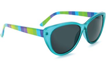 Image of One Kitten Sunglasses - Kids, Matte Crystal Teal/Rainbow, 21979