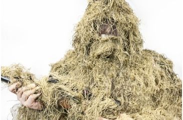 Image of OPMOD Ghillie Suit Desert Camo, XL-XXL - Chest 48-56, Waist 38-46 SV_OPMOD_GGHST_DSRT_002