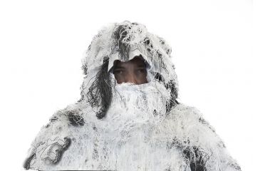Image of OPMOD Ghillie Suit Snow Camo, M/L -  Chest 42-48&quot;, Waist 32-38&quot; SV_OPMOD_GGHST_SNOW_001