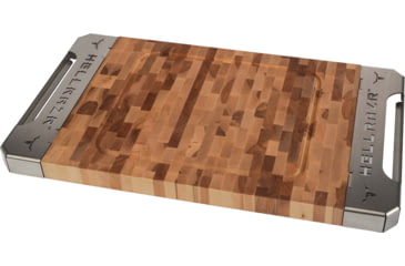 Image of OPMOD HellRazr Hardwood Cuttin Board With Handles, 32 x 18 x 2 in, BUTCH-H0001-0