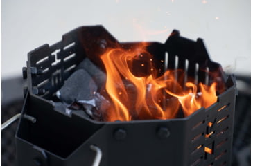 Image of OPMOD HellRazr INCINERATOR Chimney Starter and Portable Grill, Black, INCIN-U-CG-2