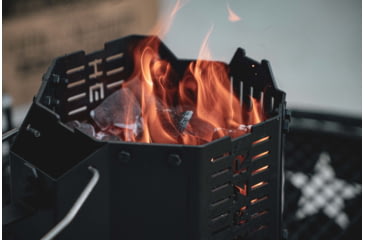 Image of OPMOD HellRazr INCINERATOR Chimney Starter and Portable Grill, Black, INCIN-U-CG-2