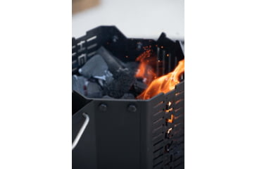 Image of OPMOD HellRazr INCINERATOR Chimney Starter and Portable Grill, Black, INCIN-U-CG-2