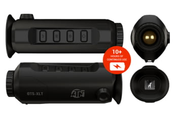 Image of ATN OPMOD OTS XLT 2-8x19mm Thermal Monocular, 160x120 Pixels, Black, TIMNOXL119XOP