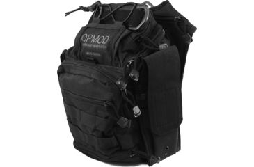 Image of OPMOD P.A.C. Utility Bag w/7 Compartments - Black OPMOD-1STBLACK 