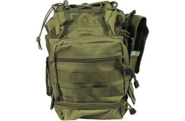 Image of OPMOD P.A.C. Utility Bag w/7 Compartments - Green OPMOD-1STGREEN 