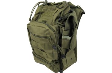 Image of OPMOD P.A.C. Utility Bag w/7 Compartments - Green OPMOD-1STGREEN 