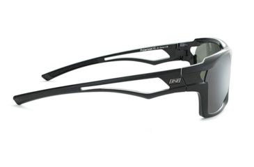 Image of Optic Nerve Cassette Polarized Sunglasses, Two-Tone Black Frame, Lens 2 Sets- Polarized Smoke w/Silver Flash, Copper 21823