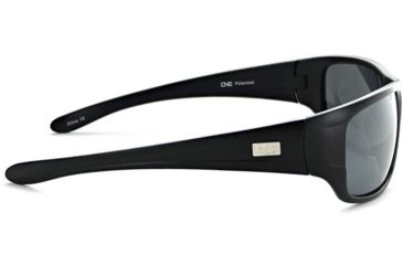 Image of Optic Nerve Contra Matte Black Polarized Sunglasses, 18010