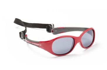 Image of Optic Nerve Lil' Pro Sunglasses - Kids, Red with Grey, 00093