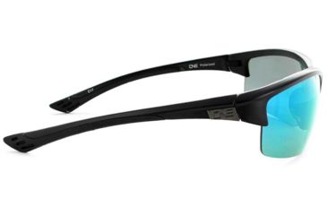 Image of Optic Nerve One Mauzer Matte Black Polarized Sunglasses, 17026