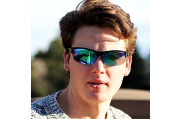 Image of Optic Nerve One Mauzer Matte Black Polarized Sunglasses, 17026