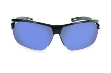 Image of Optic Nerve Tach Sunglasses, Shiny black w/Grey, 21804