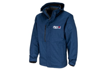 Image of OpticsPlanet Exclusive OpticsPlanet 20th Anniversary Thermal Parka - Men's, Heather blue, Small, OP-PARKA-HB-S