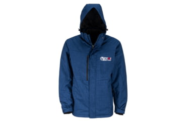 Image of OpticsPlanet Exclusive OpticsPlanet 20th Anniversary Thermal Parka - Men's, Heather blue, Small, OP-PARKA-HB-S