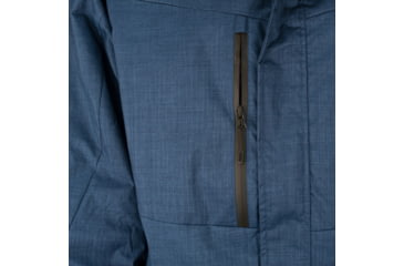 Image of OpticsPlanet Exclusive OpticsPlanet 20th Anniversary Thermal Parka - Men's, Heather blue, Small, OP-PARKA-HB-S