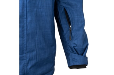 Image of OpticsPlanet Exclusive OpticsPlanet 20th Anniversary Thermal Parka - Men's, Heather blue, Small, OP-PARKA-HB-S