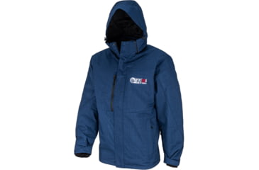 Image of OpticsPlanet Exclusive OpticsPlanet 20th Anniversary Thermal Parka - Mens, Heather blue, Small, OP-PARKA-HB-S