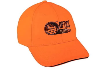 Image of OpticsPlanet Exclusive OpticsPlanet Blaze Orange Baseball Cap, Blaze Orange, OSFA, 2400OP