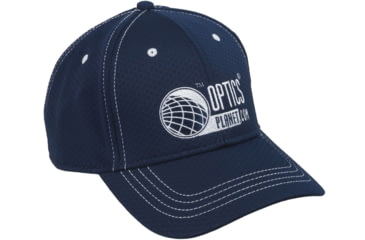 Image of OpticsPlanet Exclusive OpticsPlanet Logo Hat - Golf/Baseball Cap, Navy Blue, One Size Fits All 12-15463