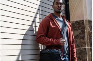 Image of OpticsPlanet Exclusive Vertx Hardside Hoody - Men's, Small, Reaper Red, F1 VTX8835 RRD SMALL