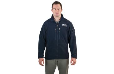 Image of OpticsPlanet Exclusive OpticsPlanet Jacket with Logo, Navy Blue, Large, OPJACKET-Large