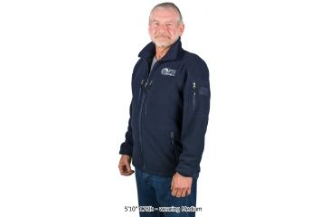 Image of OpticsPlanet Exclusive OpticsPlanet Jacket with Logo, Navy Blue, Medium, OPJACKET-Medium