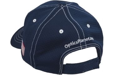 Image of OpticsPlanet Exclusive OpticsPlanet Logo Hat - Golf/Baseball Cap, Navy Blue, One Size Fits All 12-15463