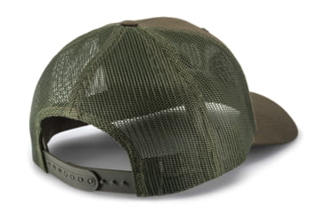 Image of OpticsPlanet Trucker Hat Embroidered Logo, Dark Loden/Loden, OPLDarkLon-Drk LodLod