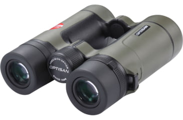Image of Optisan Precision Sports Optics BRITEC R 8x42mm Roof Prism Binocular, Olive/Black, 37477