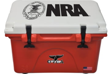 Image of Orca Cooler - 26 Qt Limited Edition - NRA-Burnt Orange/White