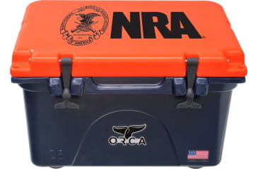 Image of Orca Cooler - 26 Qt Limited Edition - NRA-Navy/Orange