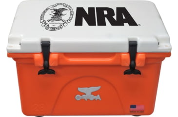 Image of Orca Cooler - 26 Qt Limited Edition - NRA-Orange/White