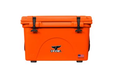 Image of Orca Cooler - 40 Quart, Blaze Orange, ORCBZO040