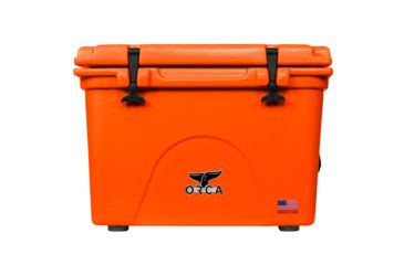 Image of Orca Cooler - 58 Quart, Blaze Orange, ORCBZO058