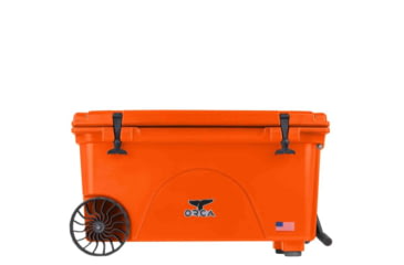 Image of Orca Cooler - 65 Quart, Blaze Orange, ORCBZO065W