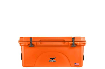 Image of Orca Cooler - 80 Quart, Blaze Orange, ORCBZO080